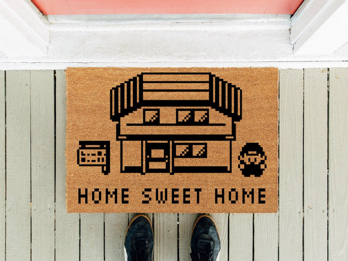 Home Sweet Home Poke Doormat - MatteDoor